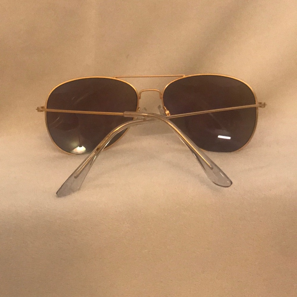 Multi-Color Aviator with Gold Rims - Picture 2 of 2
